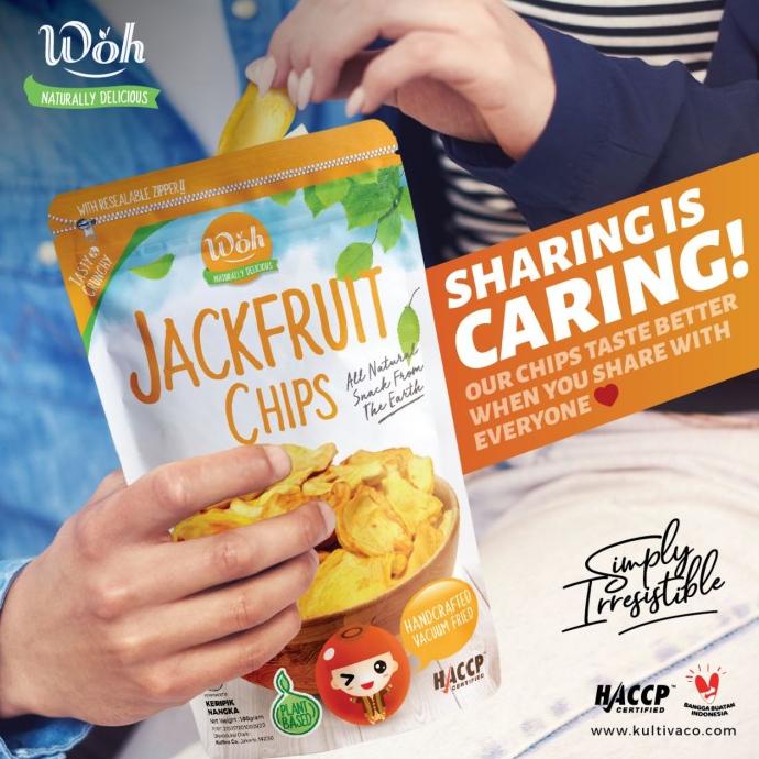 

NEW PRODUK KERIPIK BUAH NANGKA JACKFRUIT WOH CHIPS 100GR !!!!!
