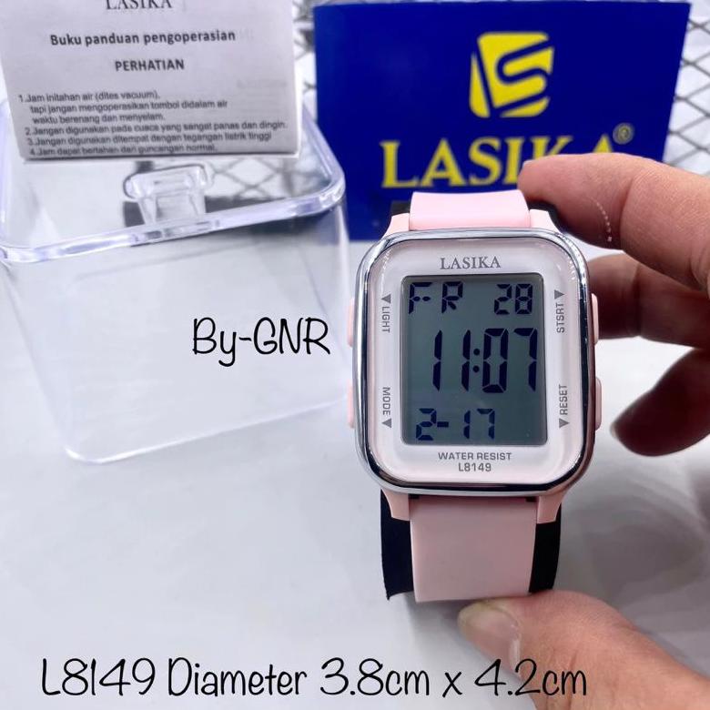 Big Promo Promo Jam Tangan Pria Digital Persegi Lasika K Sport Water Resist Original