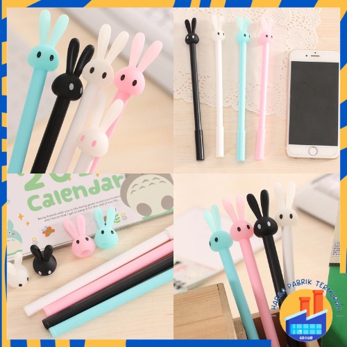 

HPT Pulpen Karakter Gel Imut Pulpen Gel Pena Murah Pulpen Pena Bentuk Karakter Kepala Kelinci Bolpen Karakter Bunny Lucu Unik