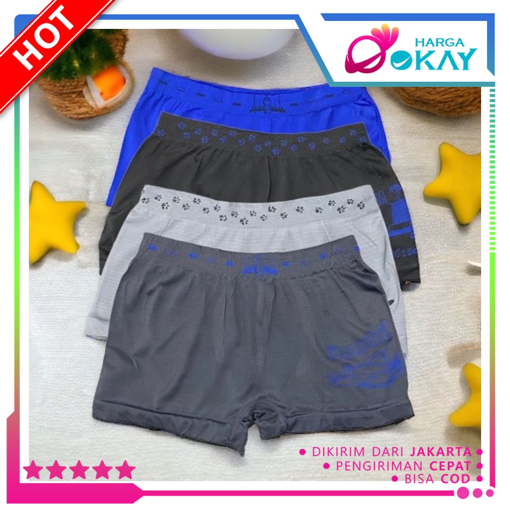 Promo Ho Sempak Anak Lucu Karakter Doggy Celana Dalam Anak Laki Laki Boxer Anak Motif Kartun 6884