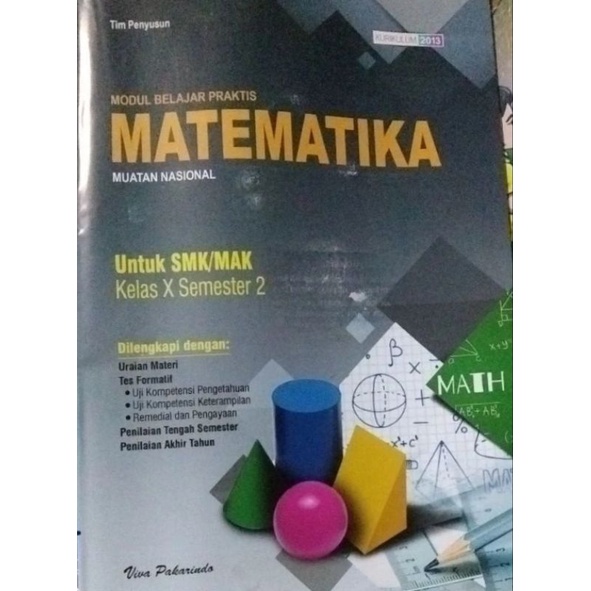 LKS SMK MATEMATIKA KELAS 10 SEMESTER 2 KURIKULUM 2013 /K13