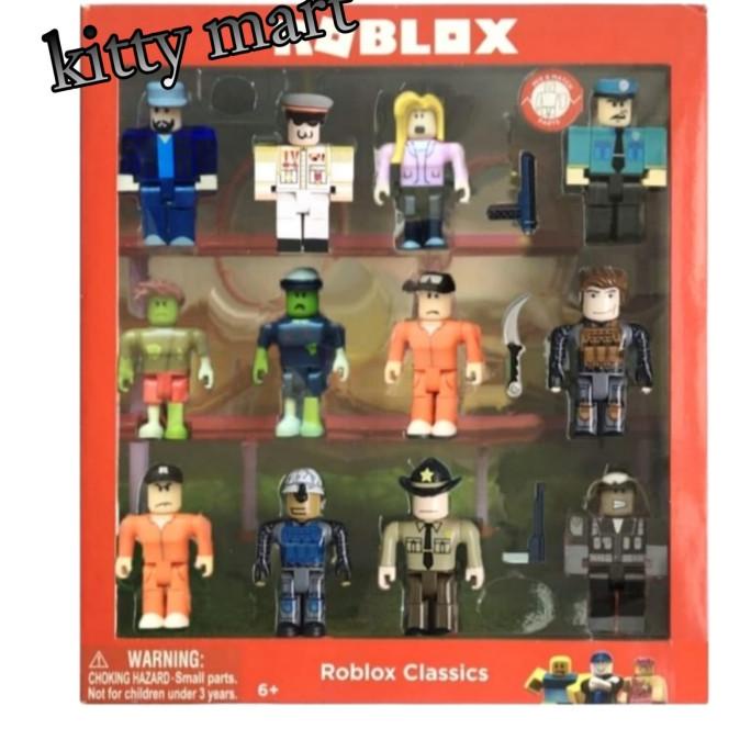 ROBLOX FIGURE SET MAINAN ROBLOX MINIFIGURE SET 12