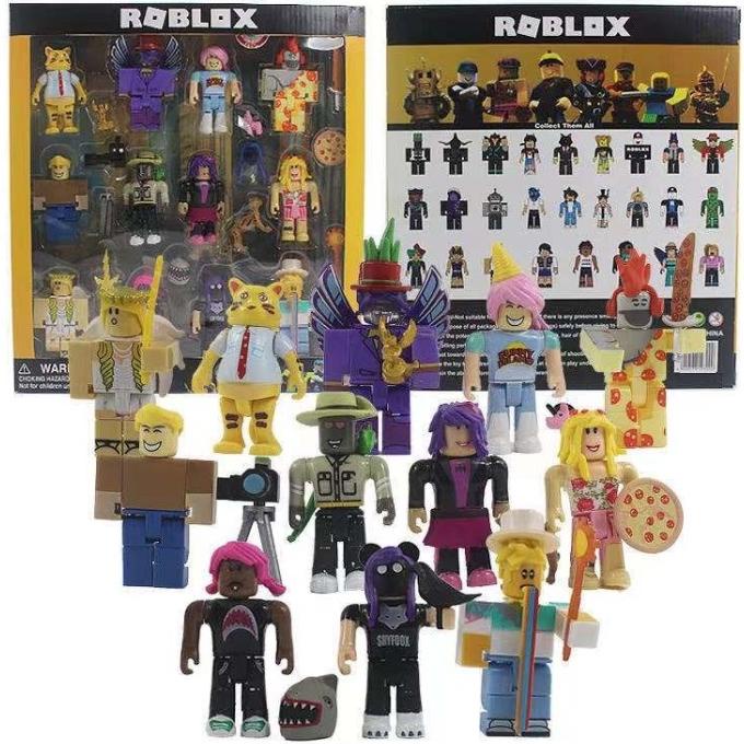 Baru Figure Roblox Set Isi 12 Mainan Anak Topper Kue