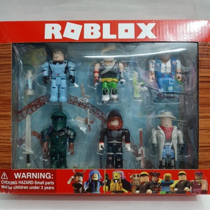 Mainan Anak Figure Roblox Set - Kado Mainan Hiasan Kue