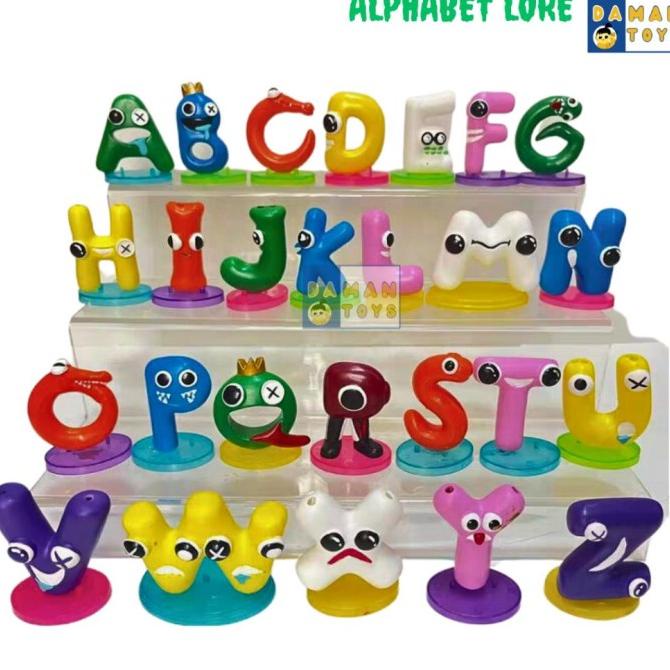 Mainan Figure Roblox Alphabet Lore Lores Alfabet