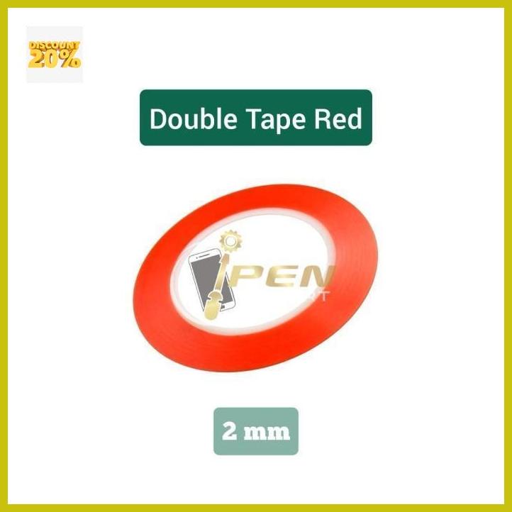

Double Tape Merah 2 Mm Adhesive Perekat 0Rry Free Ongkir