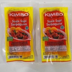 

Ready Kimbo Sosis Sapi Serbaguna Isi 3S 80gr