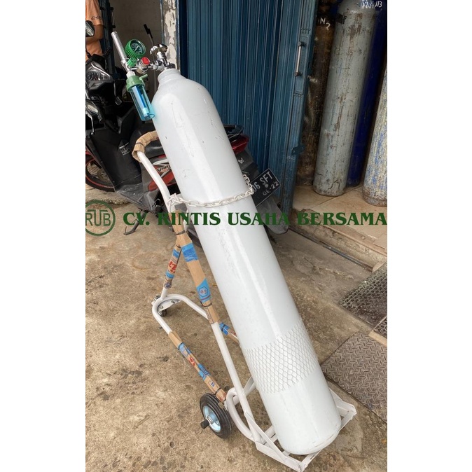 Trolly/Trolley/Troli/Troly Tabung Oksigen 6M3