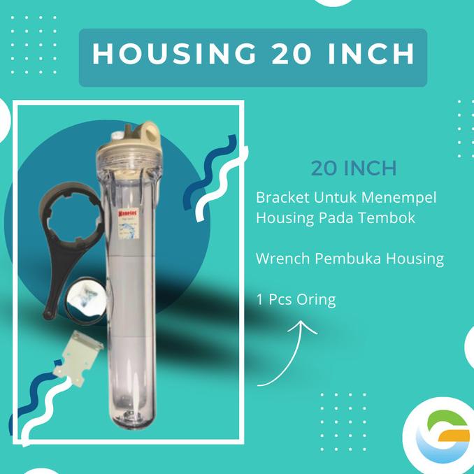 Housing Filter 20 inch nanotec - Tabung Filter Air