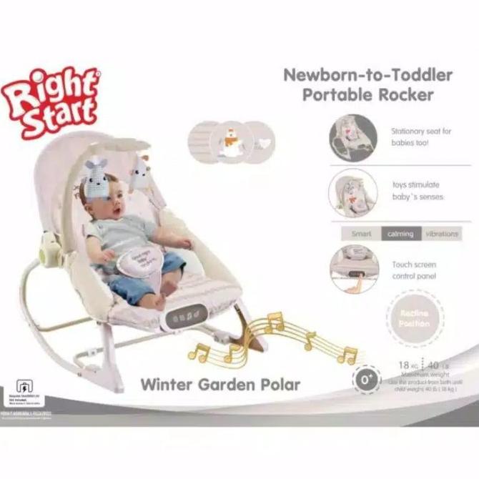 Ayunan Bayi Baby Bouncer Right Start Newborn To Toddler Rocker