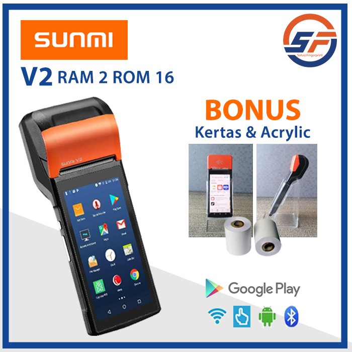 

Mesin Kasir Sunmi Pos V Series V1S V2 V2 Pro V2S V2S Plus