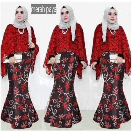BISA COD - DIAN SHOP MONA DUYUNG CAPE SET FASHION
