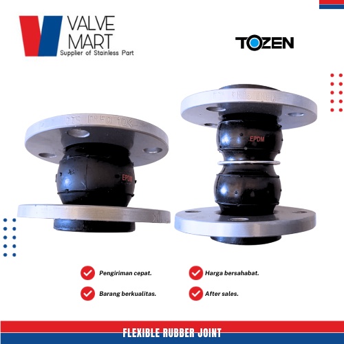 Flexible Rubber Joint twinflex tozen 10" inch pn16