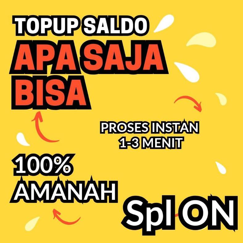 

stiker top up saldo langsung cair