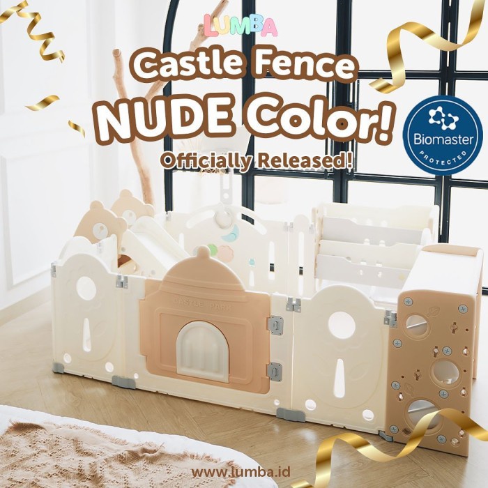 Terbaru Lumba Fence Castle Only Pagar Pelindung Bermain Baby Fence Playmat Promo Terlaris