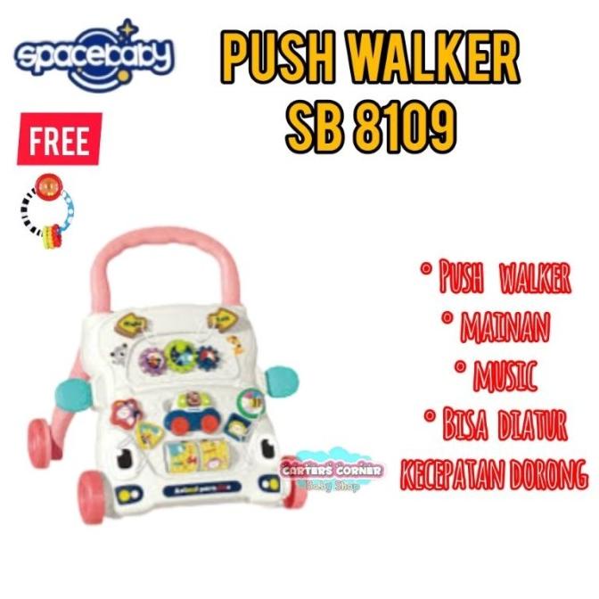 Space Baby 3 In 1 Push Baby Walker Sb 801 Bisa Walker, Skuter, Ride On