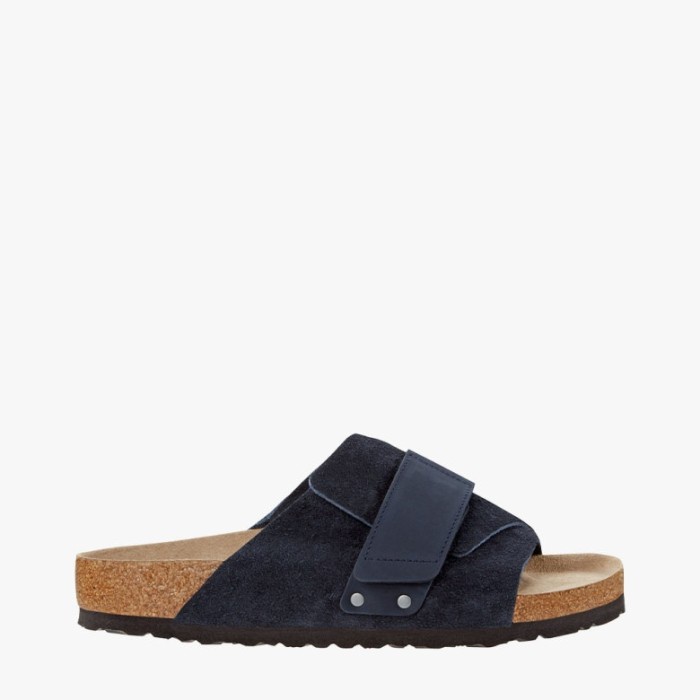 Birkenstock Kyoto Sandal Wanita Original Leather - Midnight