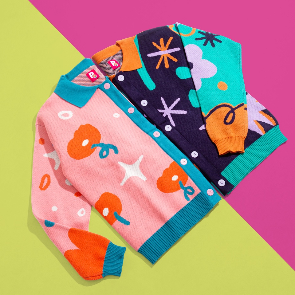 [AMAZED PEOPLE] Paddy Knitwear Collaboration with Tibby Wear - Cardigan Rajut