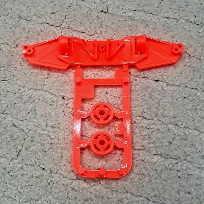 Tamiya Mini 4WD Ex Side Stay Super 1/2 Sayap Orange