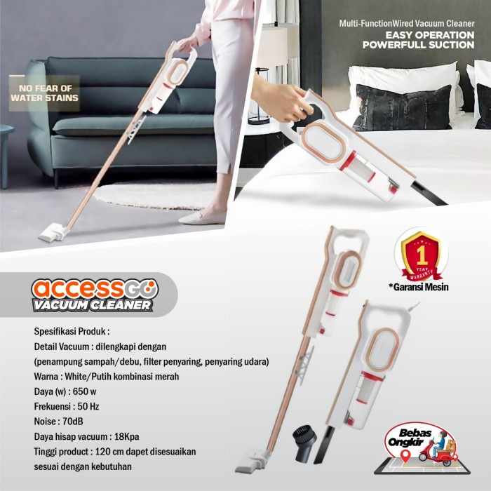 Vacuum Cleaner daya hisap Kuat AccessGo