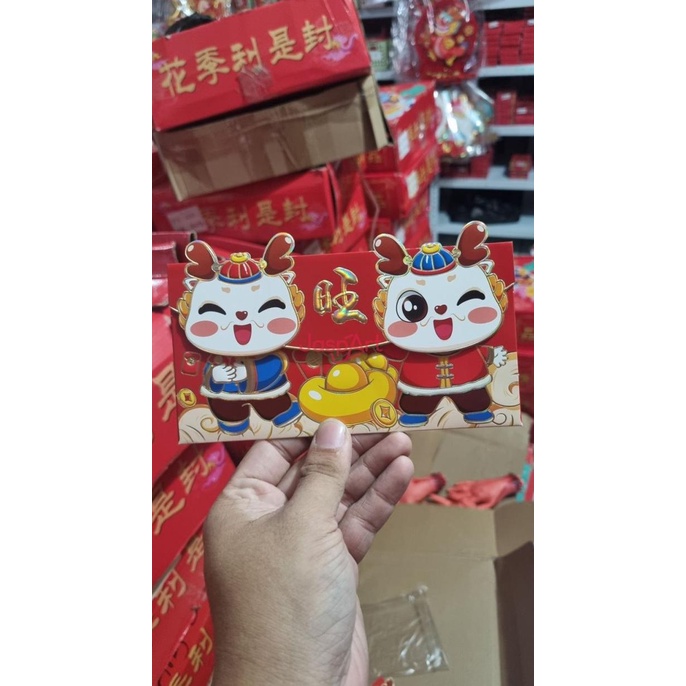 

#####] 6 Lembar Angpao Imlek Shio Bentuk Dompet