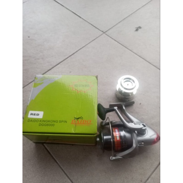 promo cuci gudang flashsale obral reel pancing daido kingkong 6000 murah laris semarang
