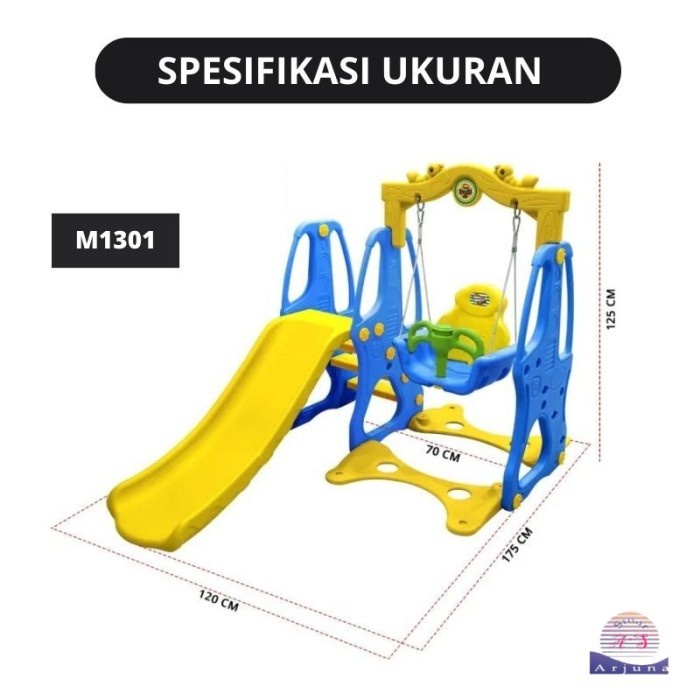 siap kirim] Mainan Perosotan Dan Ayunan Anak