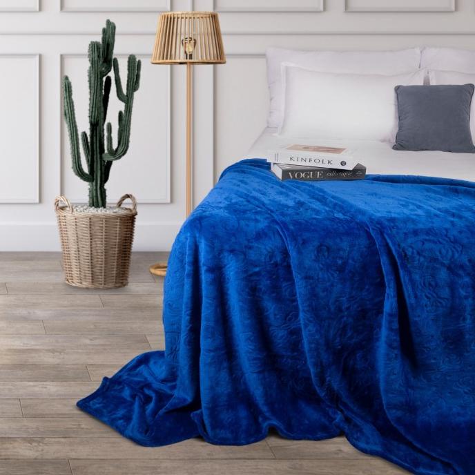 King Rabbit Thermal Blanket Selimut Lembut Fleece uk 150x200 cm Polos