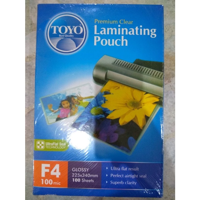 

PLASTIK LAMINATING TOYO UKURAN F4