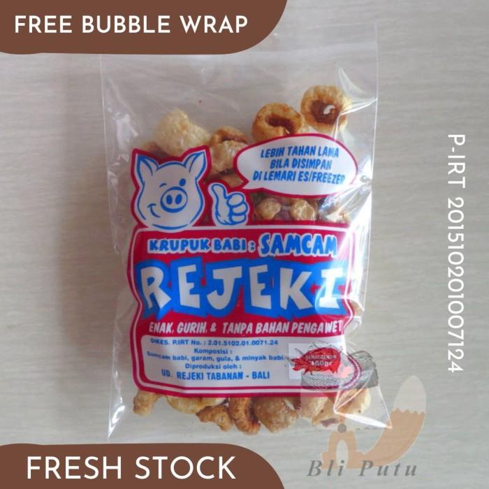 

Rambak Krupuk Babi Bali Cap Rejeki Samcam Samcan - 200Gr 073