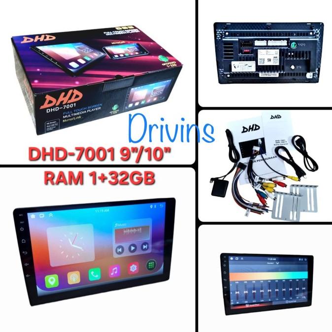HEADUNIT ANDROID 9" DHD-7001 / DHD 7001 9INCH
