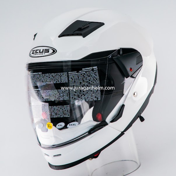 Zeus Zs611C - White Z611C Helm Modular