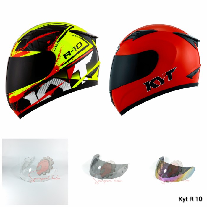Kaca Helm Kyt R10 Visor Helm Kyt R 10