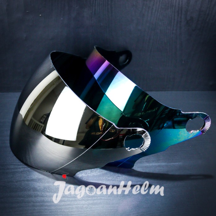 Kyt Visor Helm 2Vision ~ Ink Cx22 Iridium Custom 2 Vision Cx-22