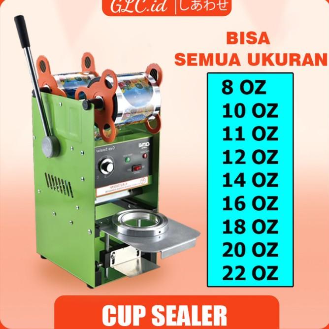 Myhome_Acsesoris Qme Mesin Cup Sealer Mesin Press Gelas Plastik Bisa