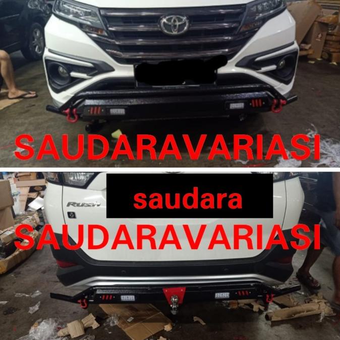 Harga Promo Paket Tanduk Cobra Depan Towing Cobra Belakang All New Rush