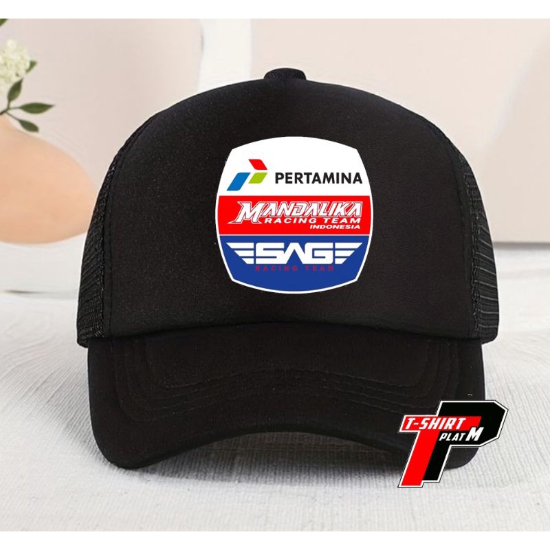 Topi Pertamina Mandalika Bisbol
