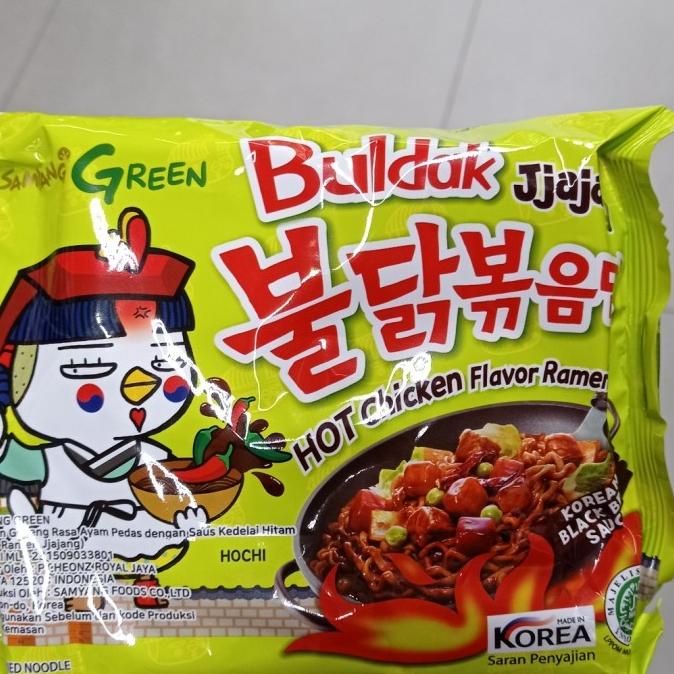 

'+'+'+'+] samyang green buldak jjajang hot 140gr