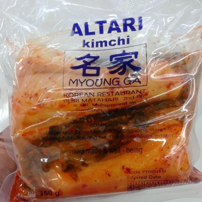 

Produk Terbaik] myoung ga altari kimchi 350gr