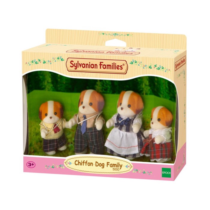 SYLVANIAN FAMILIES CHIFFON DOG FAMILY