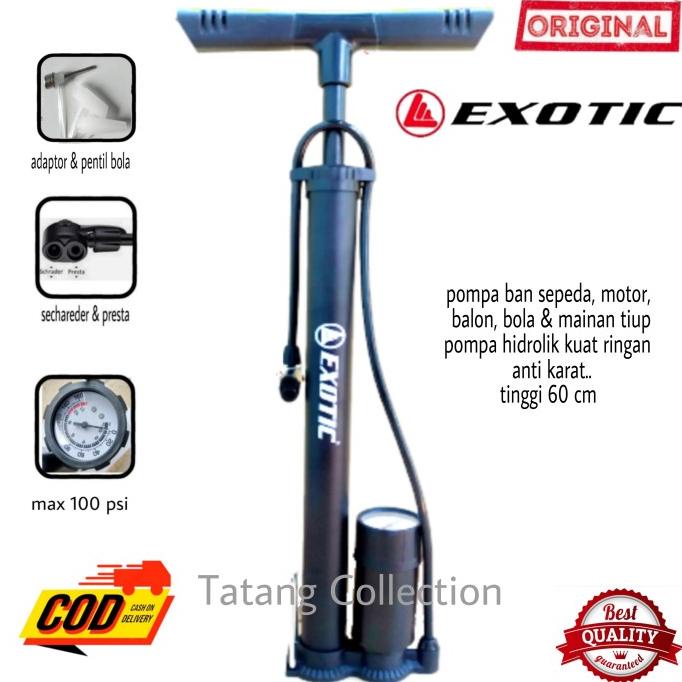 Pompa Ban Pompa Angin Sepeda Motor ODESSY JEMBOLY ALOY