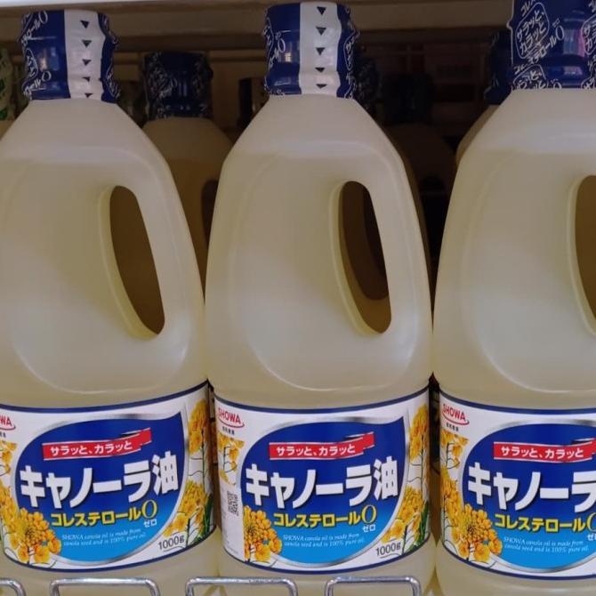 

Termantab] showa canola oil minyak salad jepang 1000gr