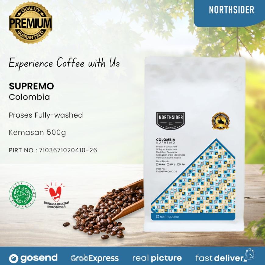 

Northsider Kopi arabika Colombia Supremo fully-washed coffee 500g