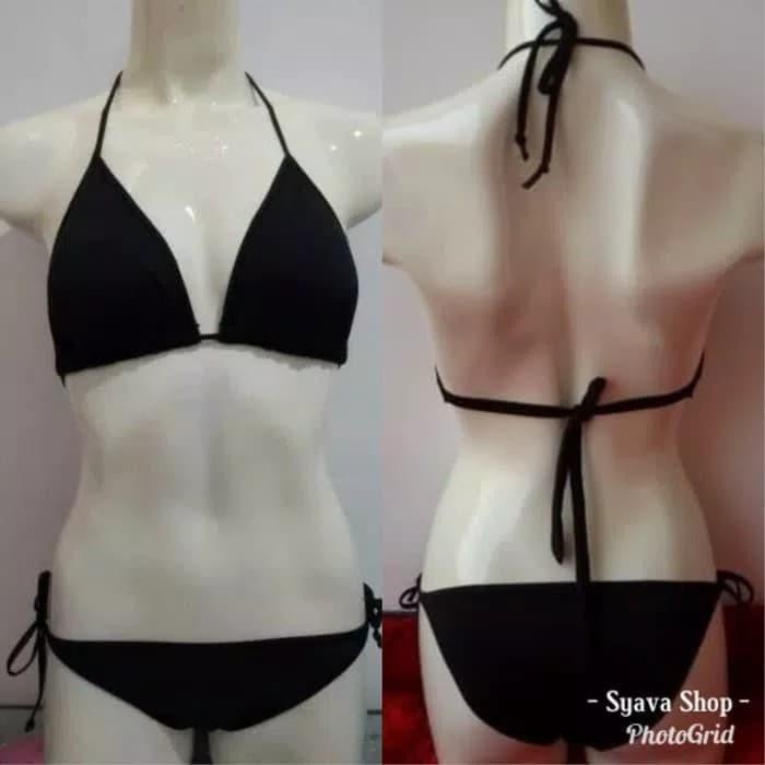 BISA COD - BIKINI PANTAI SET CD BAJU RENANG SWIMSUIT SEXY WANITA BJ3342