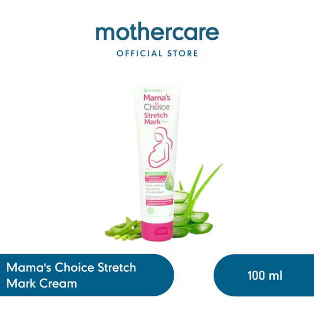 Mama's Choice Stretch Mark Cream 100gr - Krim Stretchmark