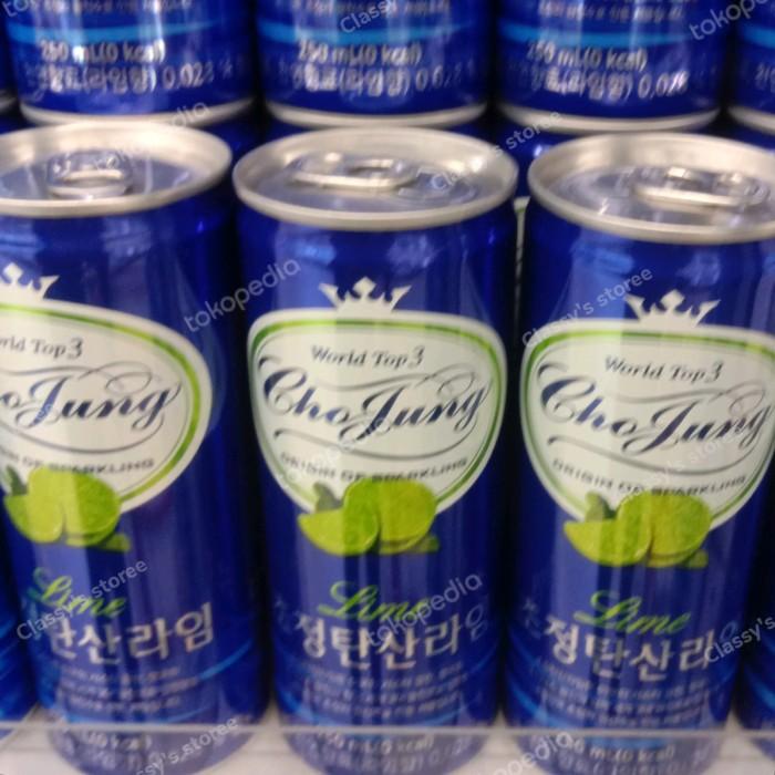 

Cho Jung Sparkling Water Lime Can 350 Ml/Original Sparkling Water 029
