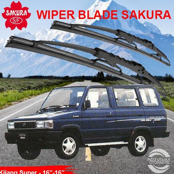 TERLARIS Wiper Kaca Depan Kijang Super Wiper Mobil SAKURA