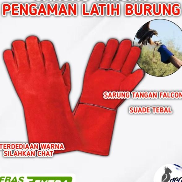 Sarung Tangan Elang Suade Hand Glove Safety Burung Hantu Falconry
