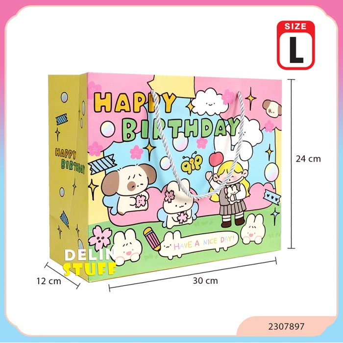 

*****] Goodie Bag Ulang Tahun Anak Tas Bingkisan Ultah (2307893, 2307893)