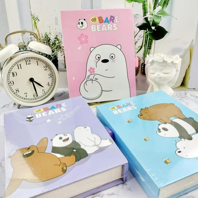 

Buku Diary Gembok We Bare Bear Jurnal Rahasia Imut Lucu Termurah Unik